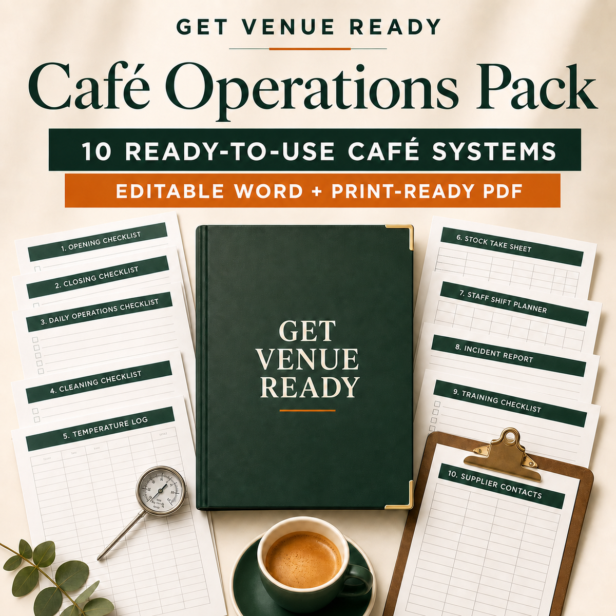 Café Operations Pack