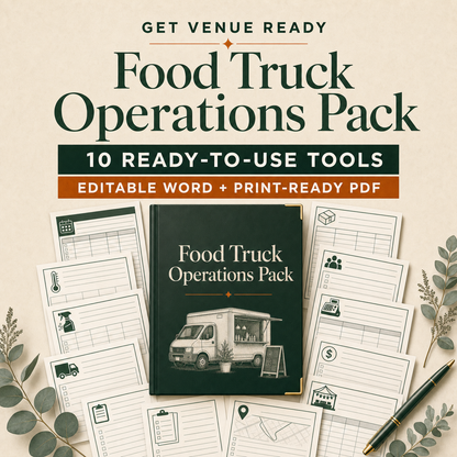 Food Truck Operations Pack