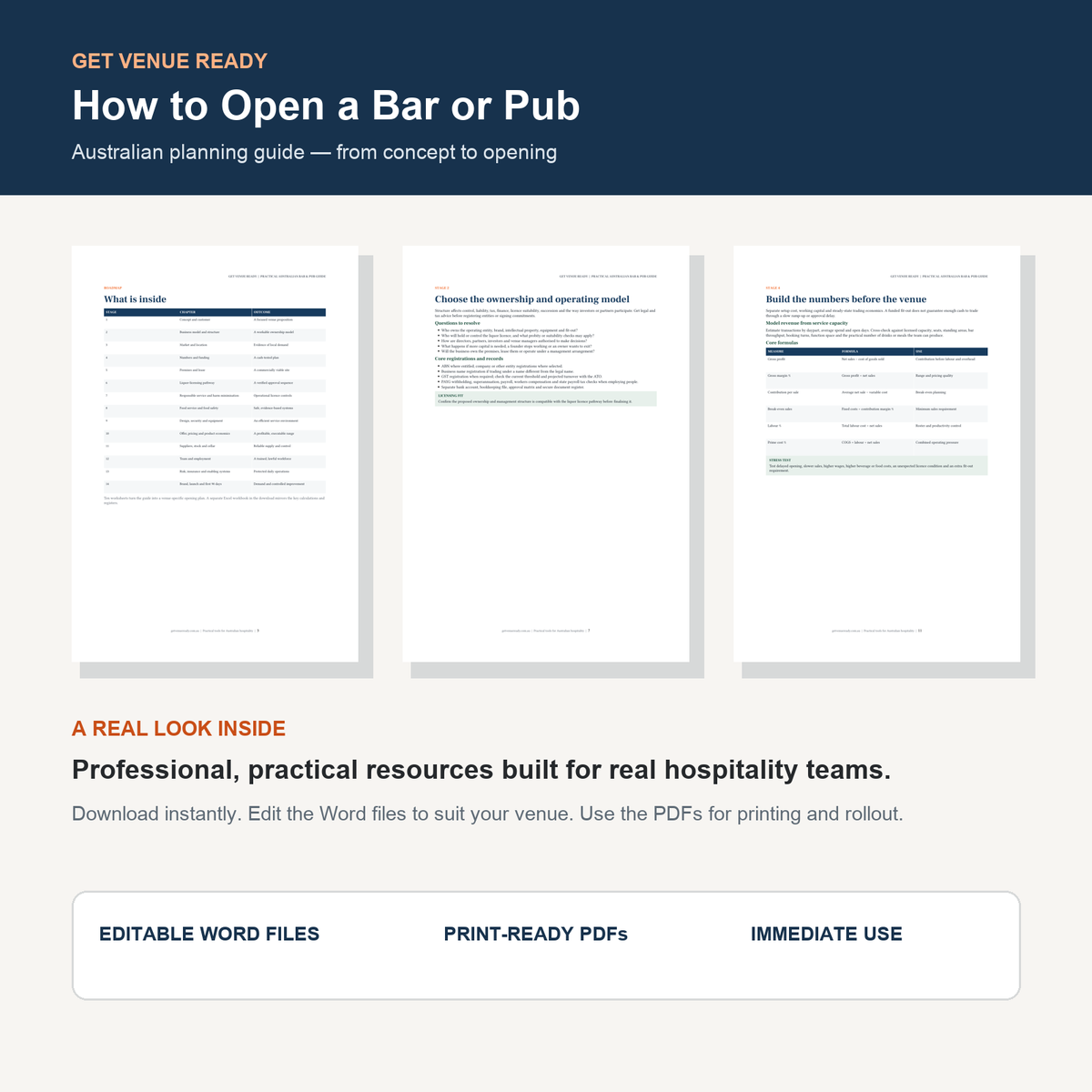 How to Open a Bar or Pub — real guide pages